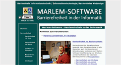 Desktop Screenshot of marlem-software.de