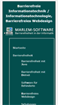 Mobile Screenshot of marlem-software.de